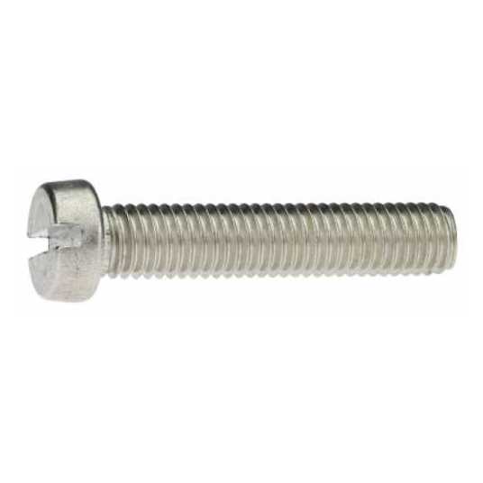 Edelstahl Zylinderschraube DIN 84 mit Schlitz 10x40mm A4 - Blank