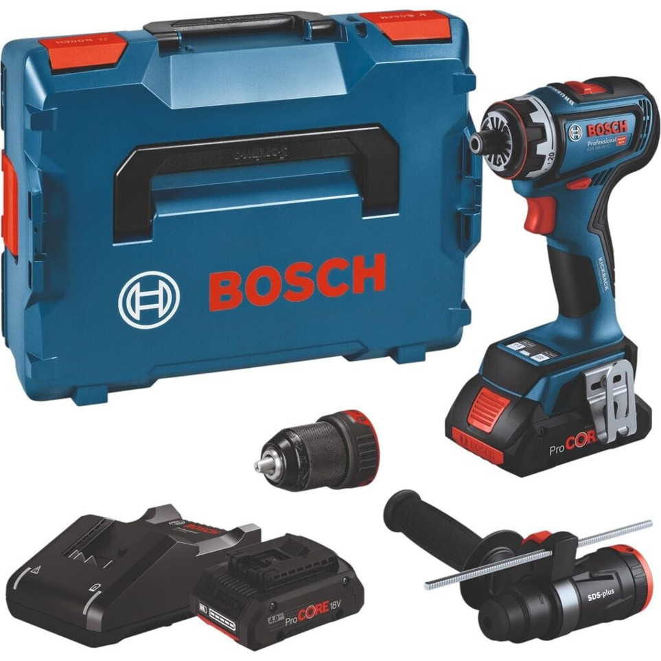 Bosch Professional GSR 18V-90 FC Akkuschrauber • Kabelloser Leistungsheld • Modell: 06019K6205