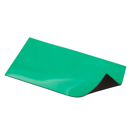Magnetische Platten 2mm stark B125xH250mm - Moosgrün - 1 Stück