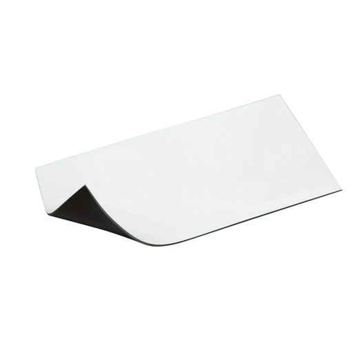 Magnetplatte - 1mm stark - 125x250mm - Weiß