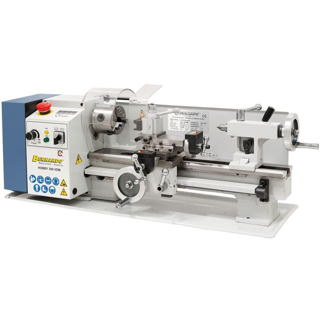 Bernardo Hobby 350 VDM - Präzisions Drehmaschine für Hobbyisten