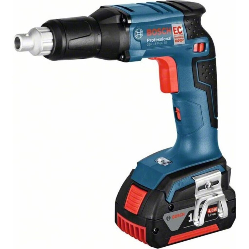 Bosch GSR 18 V-EC TE Professional Akkuschrauber Set (2 x 5,0 Ah) in praktischer L-Boxx