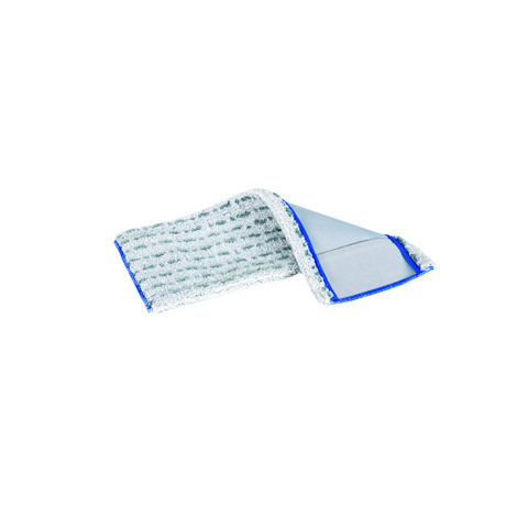 Vileda Professional CombiSpeed Pro r-MicroLite Max Mop - 50 cm mit Blauem Saumband | Nahtband