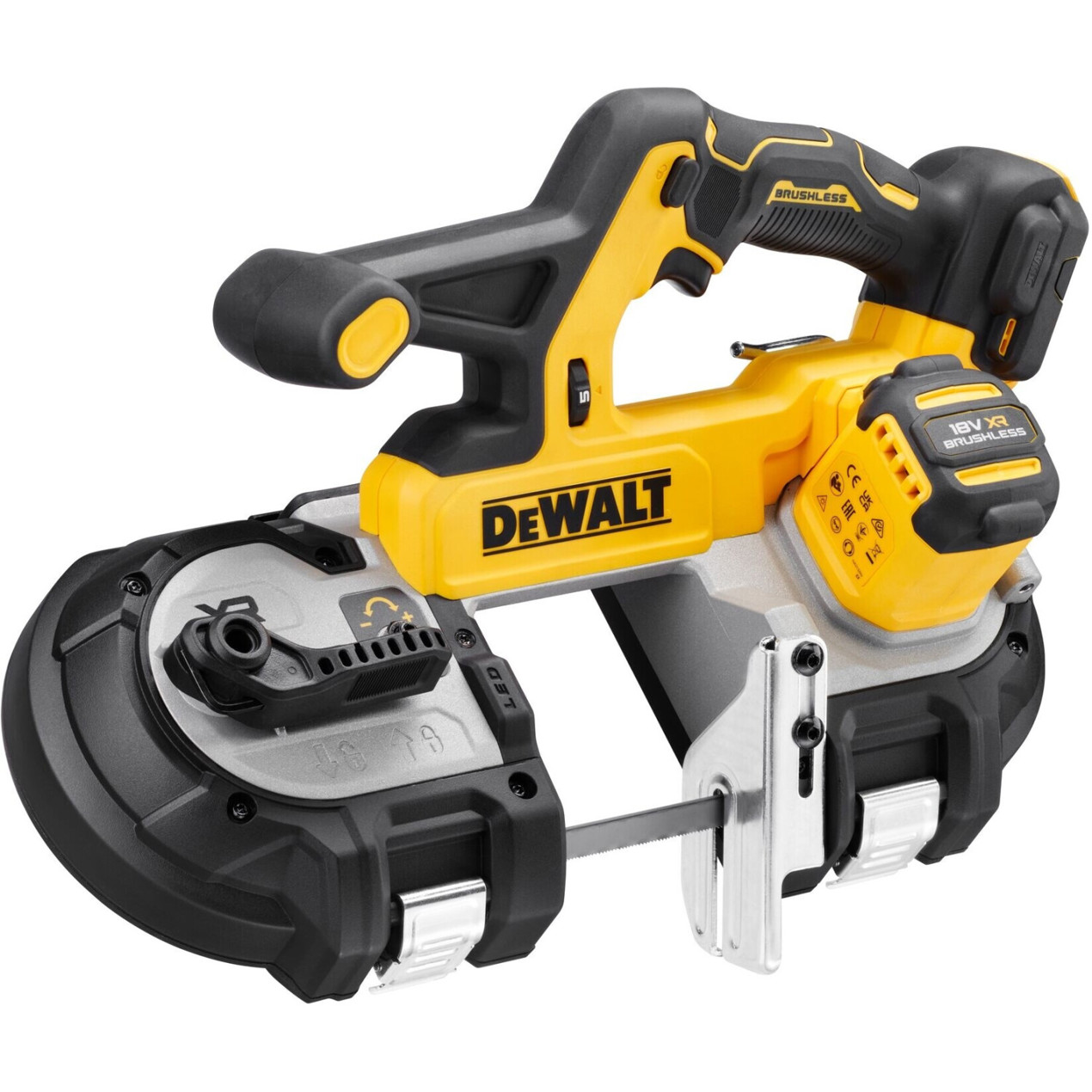 DeWalt DCS378N-XJ Akku-Bandsäge - Leistungsstarker Schnittexperte für professionelle Anwendungen