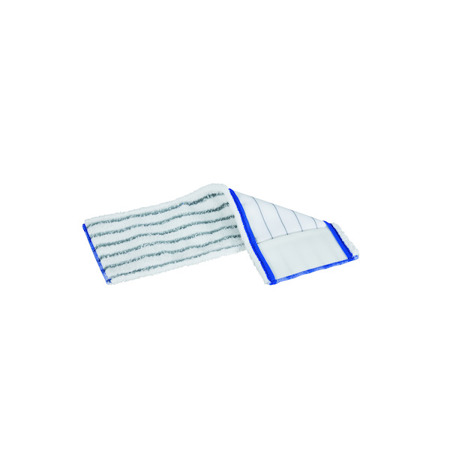 Vileda Professional CombiSpeed Pro BaseMicro Mop - 50 cm, Blaues Saumband | Nahtband