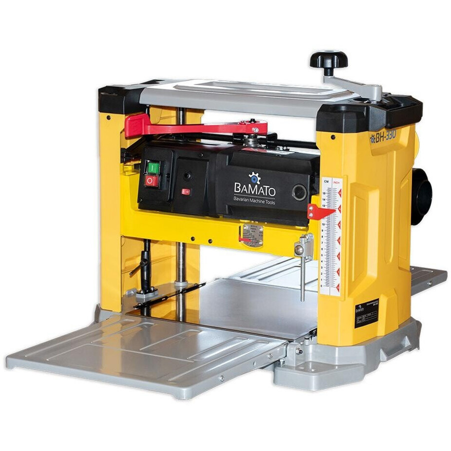 BAMATO Hobelmaschine BH-330 – Präzise Holzverarbeitung mit 3 Hobelmessern