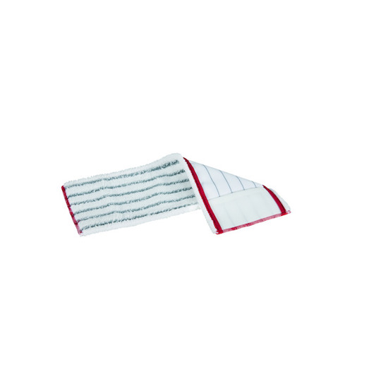 Vileda Professional CombiSpeed Pro BaseMicro Mop - 50 cm mit rotem Saumband