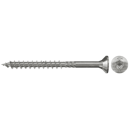 PowerFast 5.0x45mm Edelstahl Torx Spanplattenschraube A2
