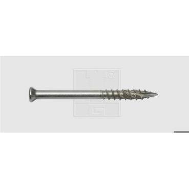 Edelstahl Terrassenschrauben 5.5mm x 60mm T-Profil A2 - 500 Stück