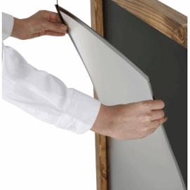 Magnetfolie für Kundenstopper, 460x680 mm, WindPro Wood