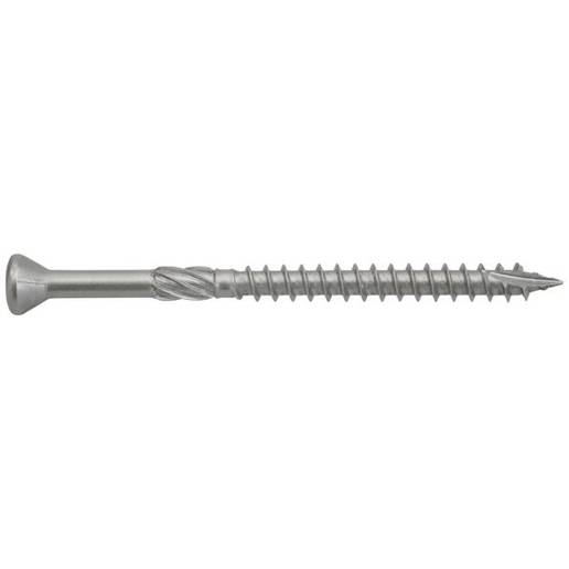 Edelstahl-Terrassenschraube SWG Hox 5 mm x 80 mm Innensechsrund V2A - 400 Stück