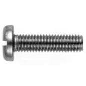 Edelstahlschrauben ISO 1580 (DIN 85) - Flachkopfschraube A2 M6 x 60mm mit Schlitz