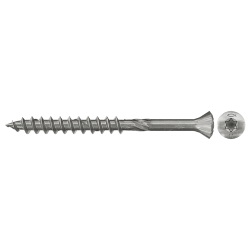 Edelstahl Holzfassadenschraube FFSII 4,5 x 50 mm SK TX A2 - 300 Stück