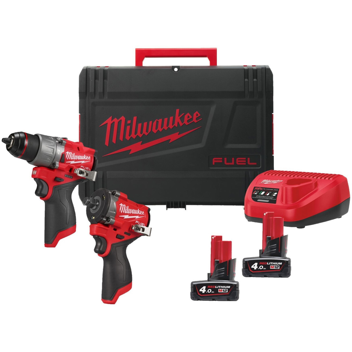 Milwaukee M12 FPP2X2-402X Akku Maschinen-Set (4933498741)