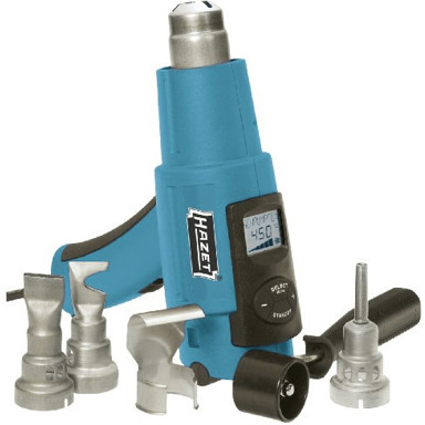 HAZET Heißluft-Handgerät 1990-2/6 - Leistungsstarkes Heißluftgebläse für Professionelle Anwendungen