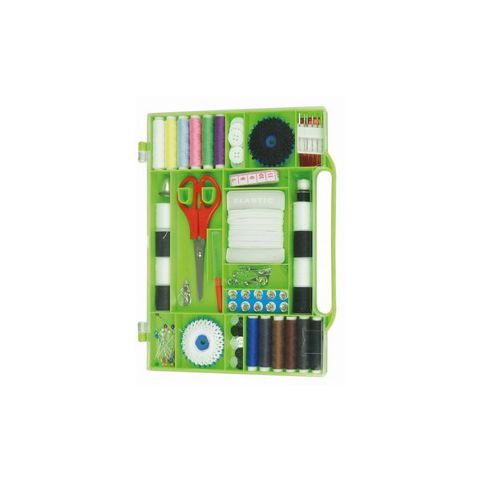 KLEIBER Universal-Nähkästchen 111-teilig in Grün (53500074)