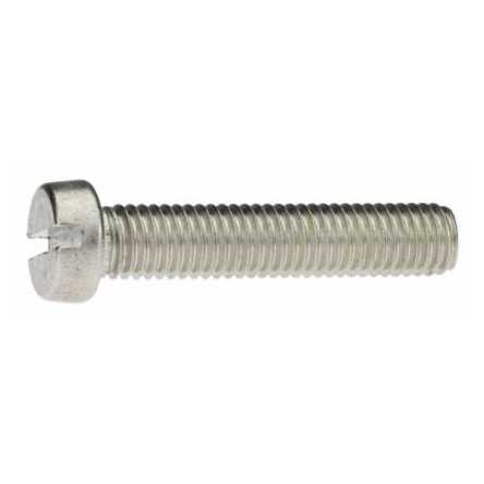 Edelstahl Zylinderschrauben DIN 84 mit Schlitz 4x22mm - A4 Blank