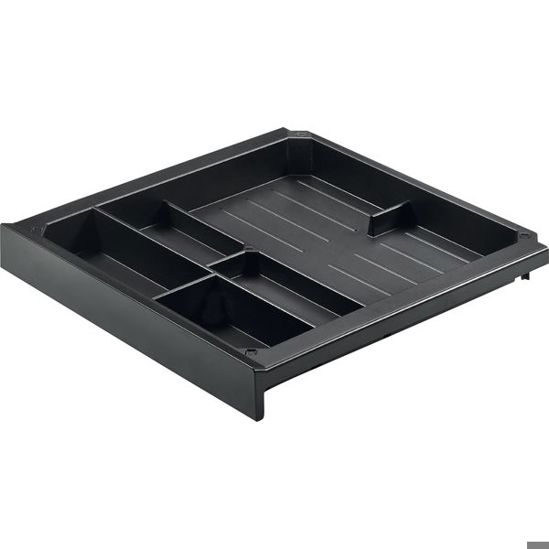 HETTICH SmarTray Kunststoff-Bastelschale - 40 mm - Schwarz