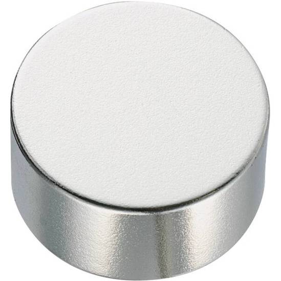 Permanent-Magnet Zylindrisch - 20 mm x 10 mm - Max. Temperatur 150 °C