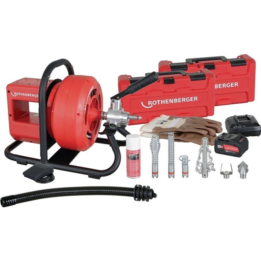 Rothenberger VarioClean Reinigungsmaschinen Set 1000003348