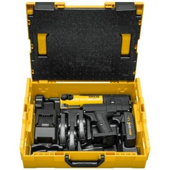 Rems Mini-Press 22V ACC Set - Elektrowerkzeug für präzise Rohrverbindungen