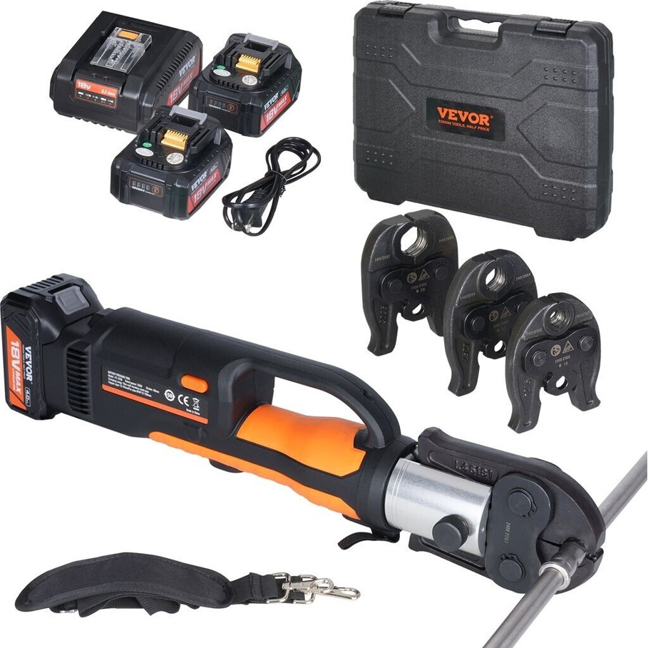 VEVOR Hydraulische Presszange PZ-1550 – Professionelles Elektrowerkzeug für präzise Verbindungen