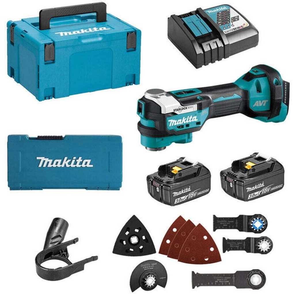 Makita DTM52RFJX1 Multifunktionswerkzeug – Vielseitiges Elektrogerät für präzise Arbeiten