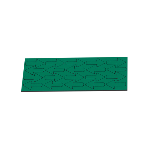Magnetische Pfeil-Symbole 22,5x12mm - Set mit 20 Stück