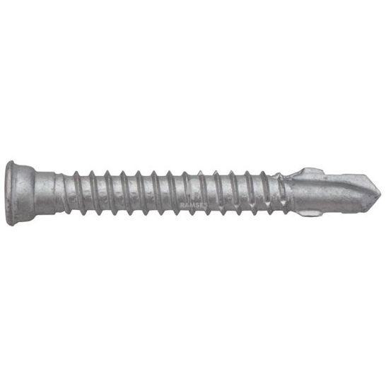 Edelstahl Terrassenschraube Bimetall mit Bohrspitze - 5,5 x 55 mm - A4 Ruspert - 100 Stück