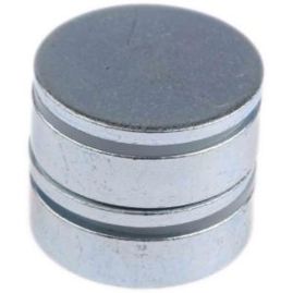 Neodym Flach-Magnet 25mm mit 16kg Haltekraft für M4 Schraube – 7mm Höhe