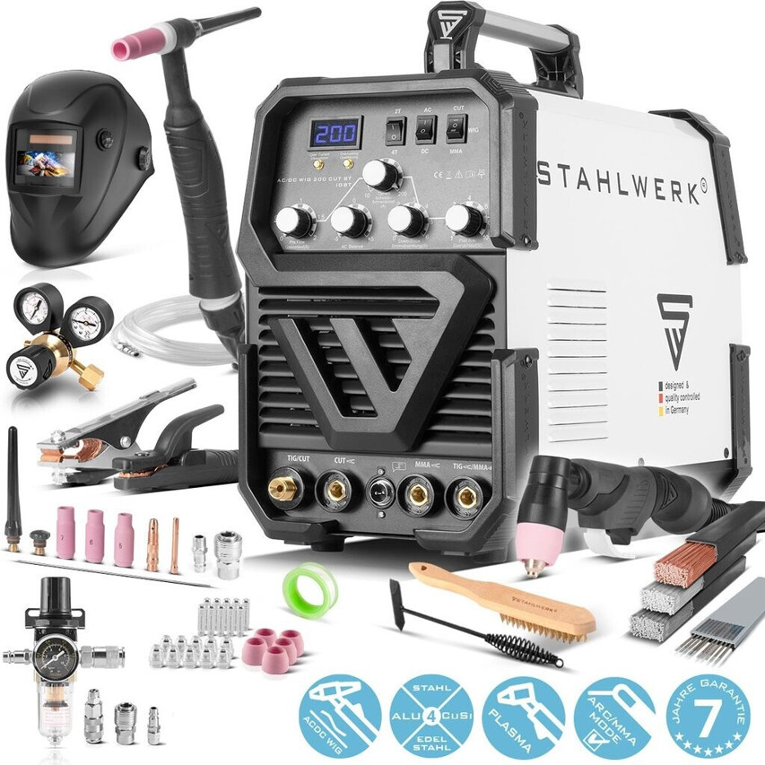Stahlwerk AC/DC CUT 200 ST IGBT - Hochwertiges Schweißgerät für präzise Schnitte