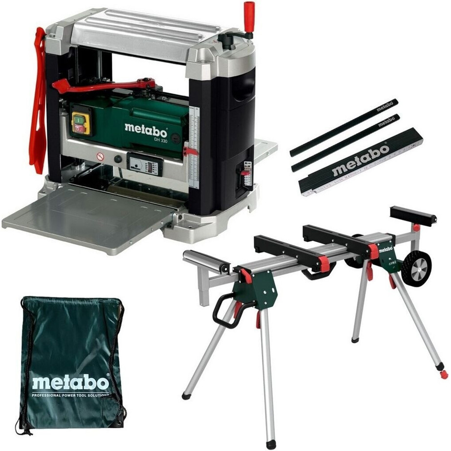 Metabo DH 330 Hobelmaschinen Set - Inklusive KSU251 und Meterstab