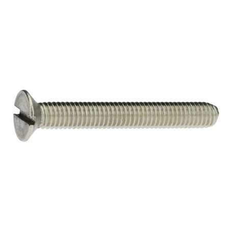Edelstahlschraube DIN 963 Senkschraube mit Schlitz M4 x 50 | A4 blank