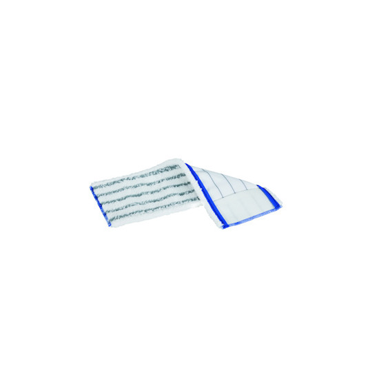 Vileda Professional CombiSpeed Pro BaseMicro Mop mit blauem Saumband - 40 cm | Nahtband