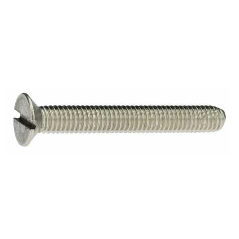 Edelstahlschraube DIN 963 Senkschraube M12 x 50 | A4, Schlitz