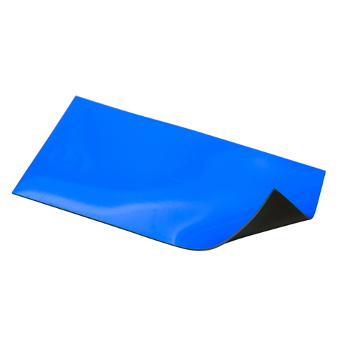 Magnetische Platte 2mm 125x250mm dunkelblau