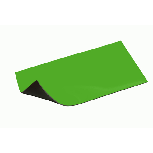 Magnetische Platte - 1mm stark - B125xH250mm - Grün - VPE 1 Stück