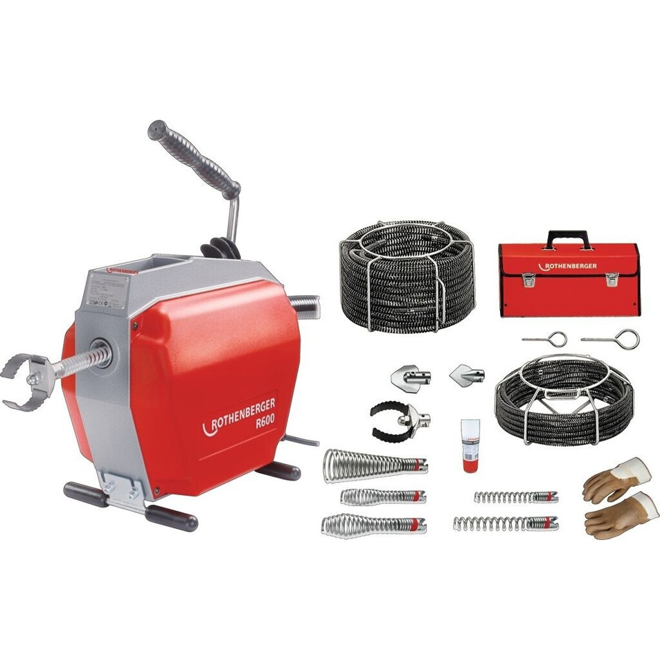 Rothenberger R 600 Premium Reinigungsmaschinen Set