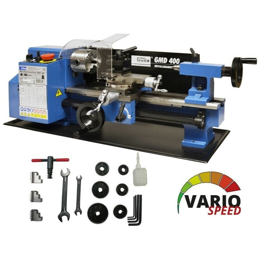 Güde GMD 400 Drehmaschine - Präzision und Leistung für Ihre Werkstatt