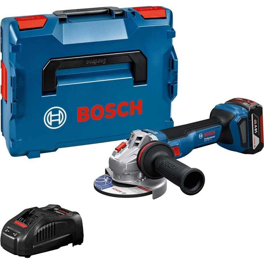Bosch GWS 18V-11 S Winkelschleifer (06019N4003) – Akku-Betrieb, leicht und leistungsstark