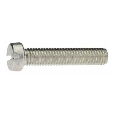 Edelstahl Zylinderschrauben DIN 84 mit Schlitz 4x25mm - A4 Blank