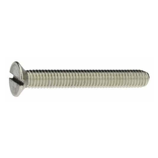 Edelstahlschrauben DIN 963 - Senkschrauben mit Schlitz M2 x 18 | A2 blank