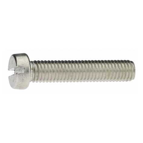 Edelstahl Zylinderschrauben DIN 84 mit Schlitz - 1,2x2mm - A2 Blank
