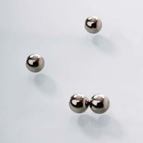 Mini-Kugelmagnete - 10 mm Durchmesser, 4 Stück