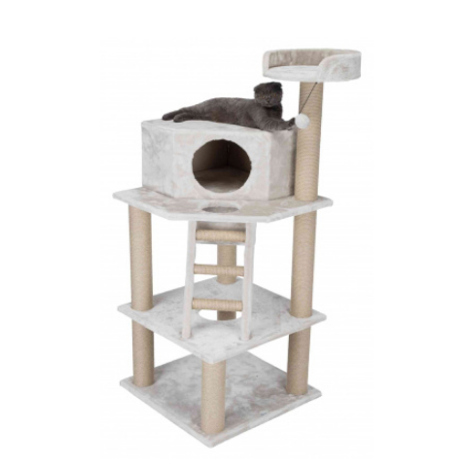 TRIXIE Katzenkratzbaum 44810 – Ideal für Katzen mit Spielspaß und Komfort