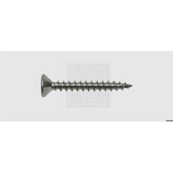 Edelstahl Torx Spanplattenschraube 3 mm x 30 mm, Innenvielzahn, A2, 200 Stück