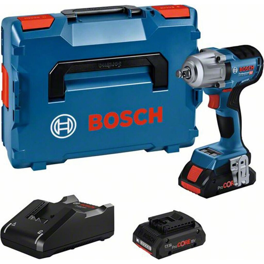 Bosch Professional GDS 18V-450 HC - 2 x 4Ah ProCore Akku Schlagschrauber