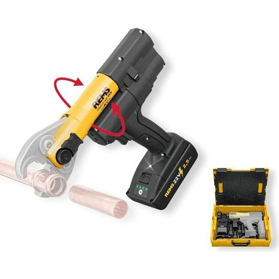 Rems Mini-Press 22V ACC - Kompakte Elektrowerkzeuge für präzise Anwendungen