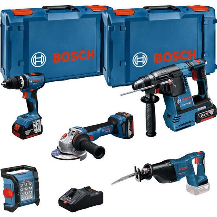 Bosch Maschinen-Set: GSB, GBH, GWS, GSA, GLI, 3x5, GAL (0615A5007S)