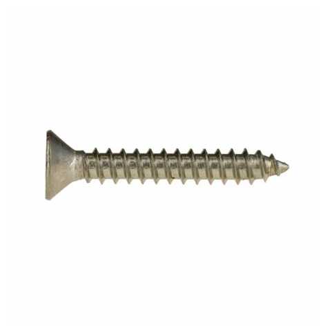 DIN 7982 Senkkopf Blechschrauben PZ Form C - A4 Edelstahl - 4,8 x 50 mm - Blank (ISO 7050)